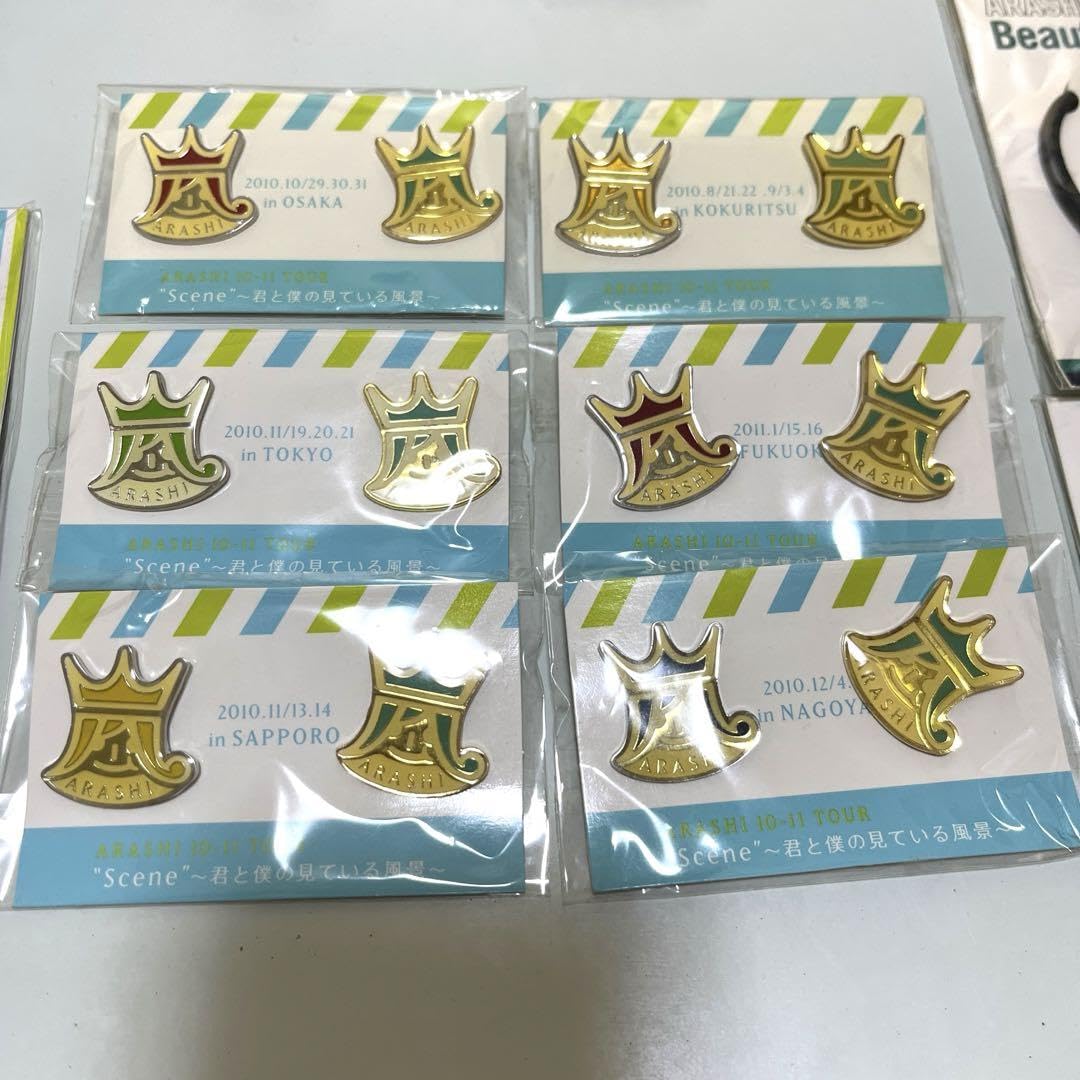 土曜の嵐　限定ピンバッジ 2025年最新】土曜の嵐 ピンバッチの人気アイテム - メルカリ